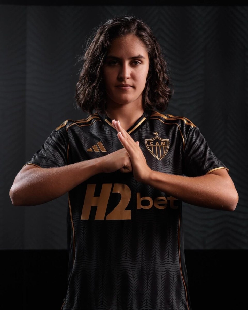 3 Atlético MG 2025/26 Black and Gold Jersey