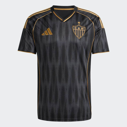 3 Atlético MG 2025/26 Black and Gold Jersey