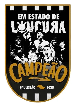 Patch Champion Paulista 2025