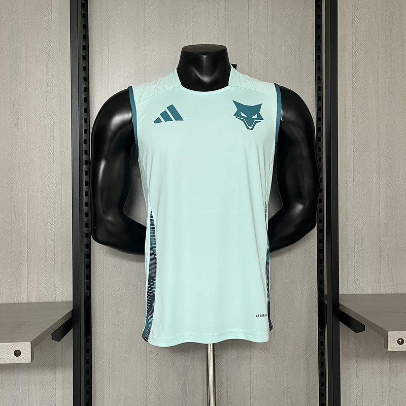 Regata Cruzeiro 25/26 Treino Adidas Masculina - Azul Turquesa - DA Sports Oficial