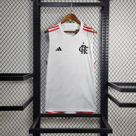 Tank Top Flamengo II 24/25 Without Number° Fan Version Adidas Men's - White