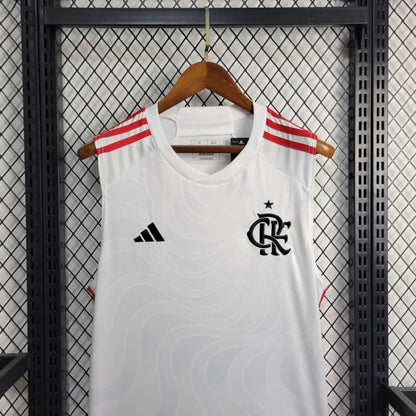 Tank Top Flamengo II 24/25 Without Number° Fan Version Adidas Men's - White