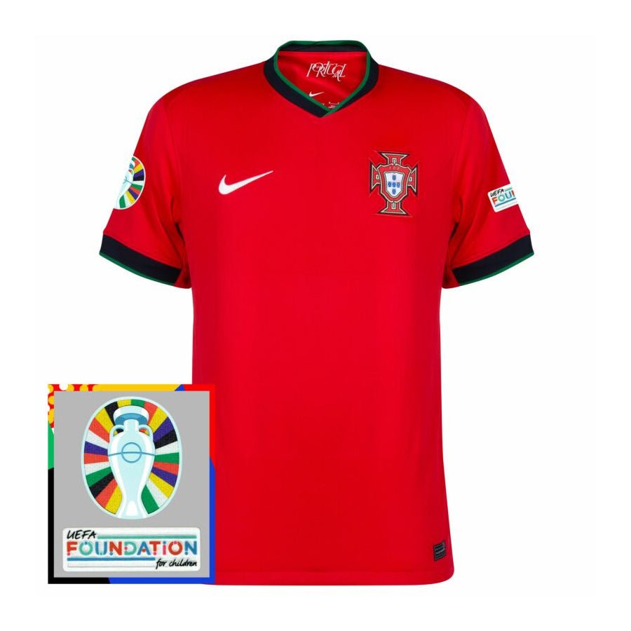 Jersey Portugal 24/25 with patches (eurocopa)