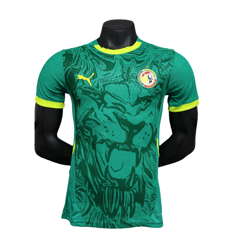 Senegal 25/26 Green Jersey - Player Version - Slim Fit