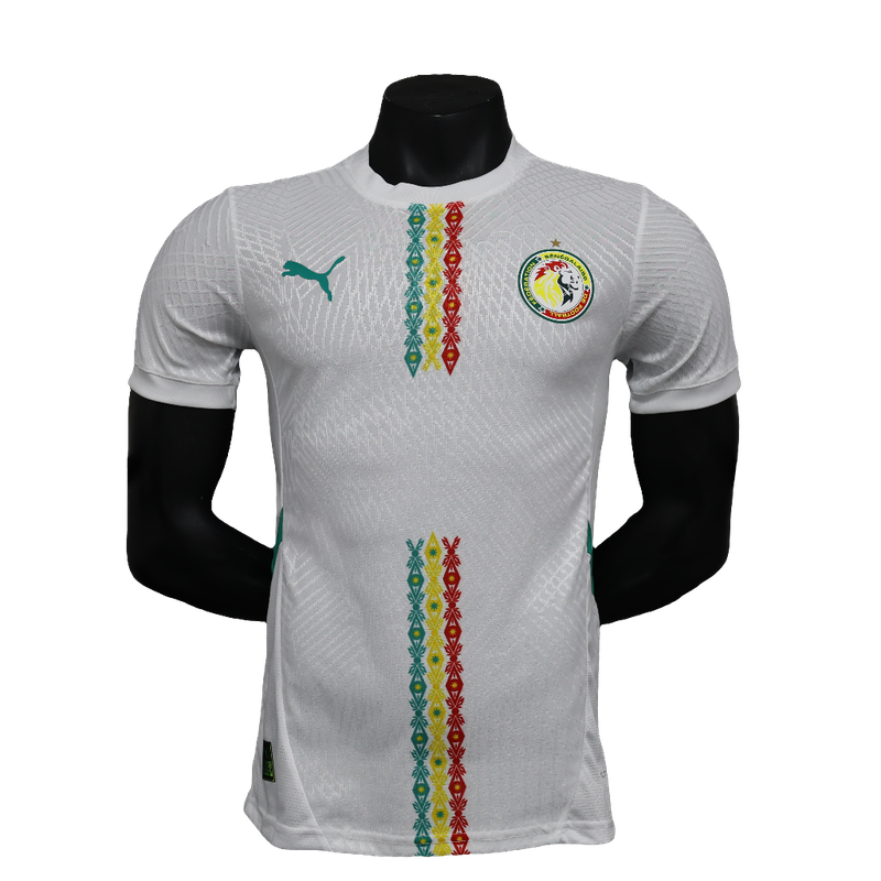 Senegal 25/26 White Jersey - Player Version - Slim Fit