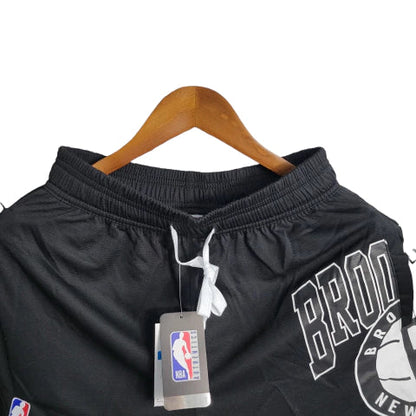 Shorts NBA Brooklyn 23/24 Men's - Black