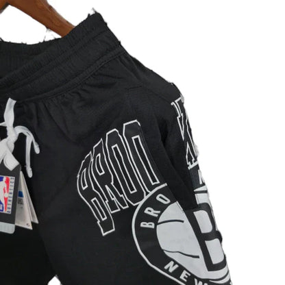 Shorts NBA Brooklyn 23/24 Men's - Black