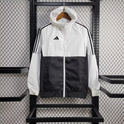 Windbreaker 24/25 - White and Black