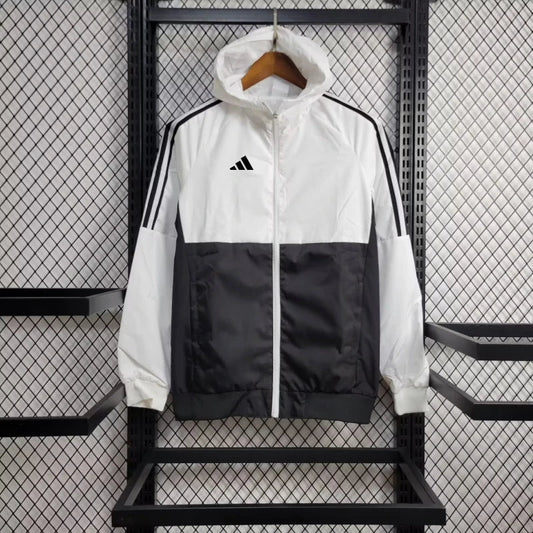 Windbreaker 24/25 - White and Black
