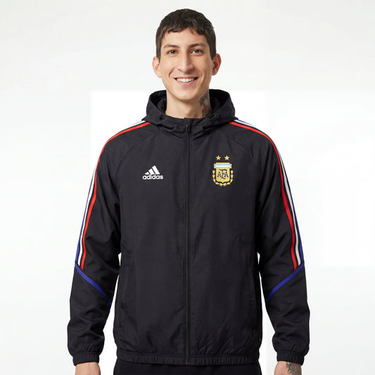 Windbreaker Argentina 24/25 - Black and Red