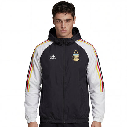 Windbreaker Argentina 24/25 - Black and White