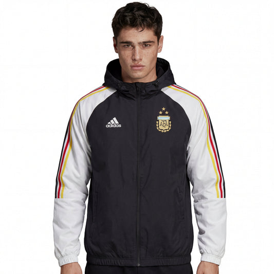 Windbreaker Argentina 24/25 - Black and White