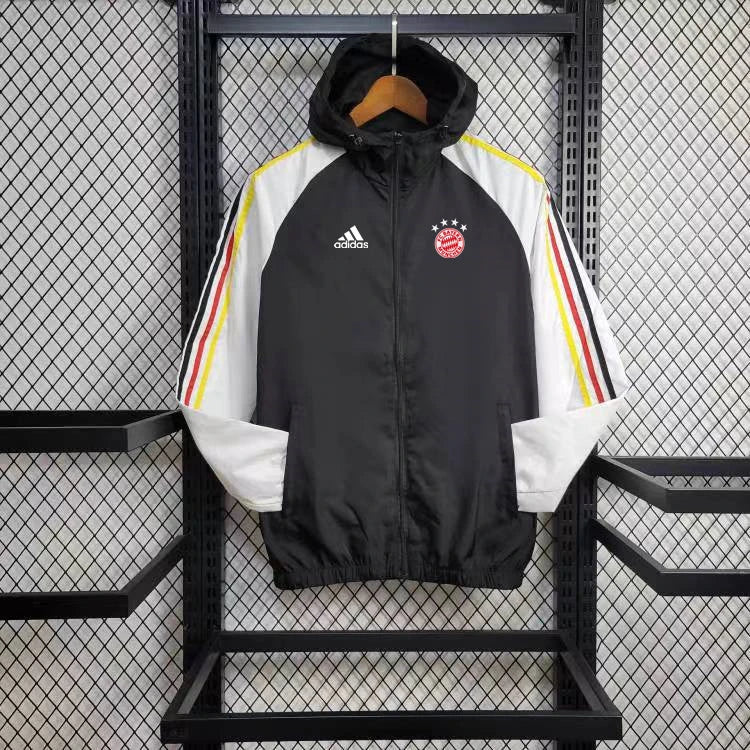 Windbreaker Bayern Munich 24/25 - Black and White