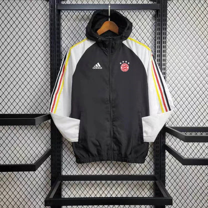 Windbreaker Bayern Munich 24/25 - Black and White