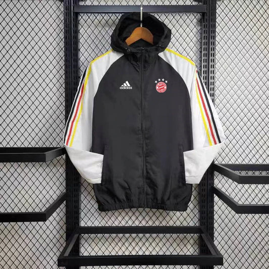 Windbreaker Bayern Munich 24/25 - Black and White