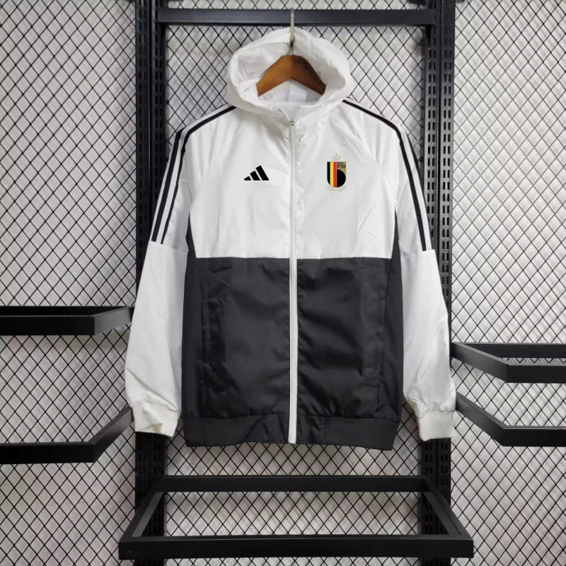 Windbreaker Belgium 24/25 - White and Black