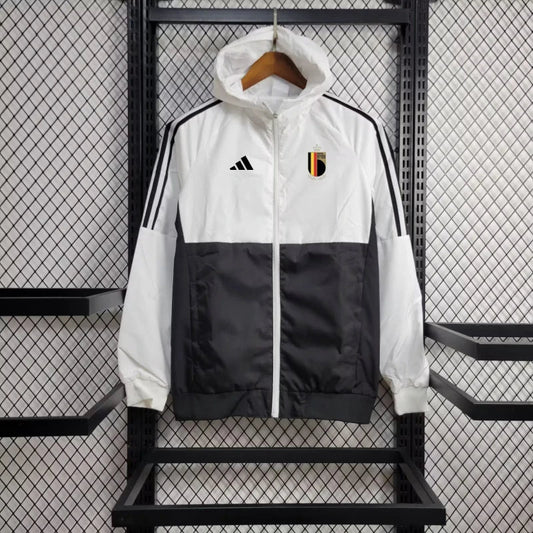 Windbreaker Belgium 24/25 - White and Black