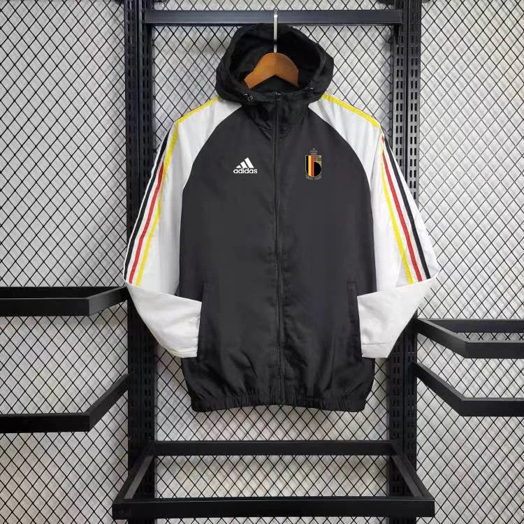 Windbreaker Belgium 24/25 - Black and White