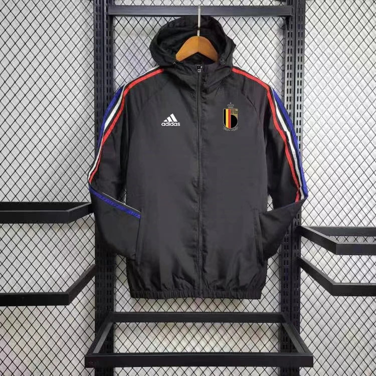 Windbreaker Belgium 24/25 - Black and Red