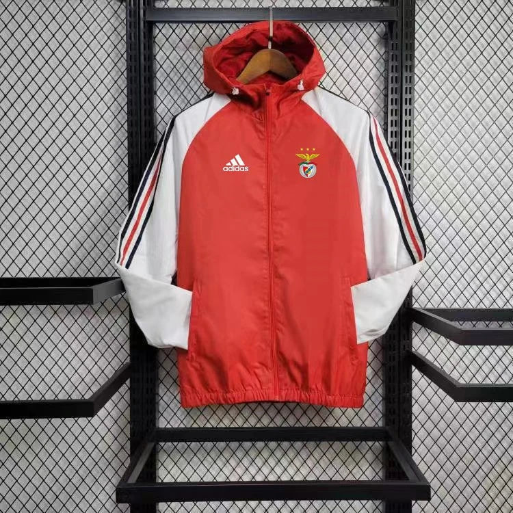 Windbreaker Benfica 24/25 - White and Red