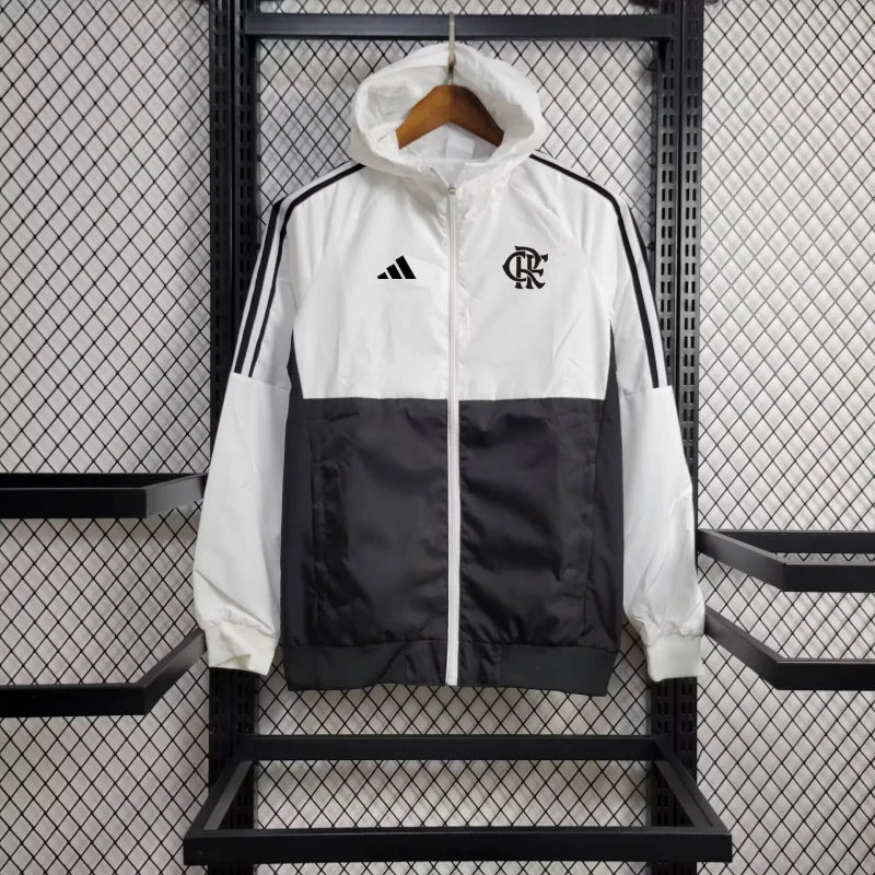 Windbreaker Flamengo 24/25 - White and Black