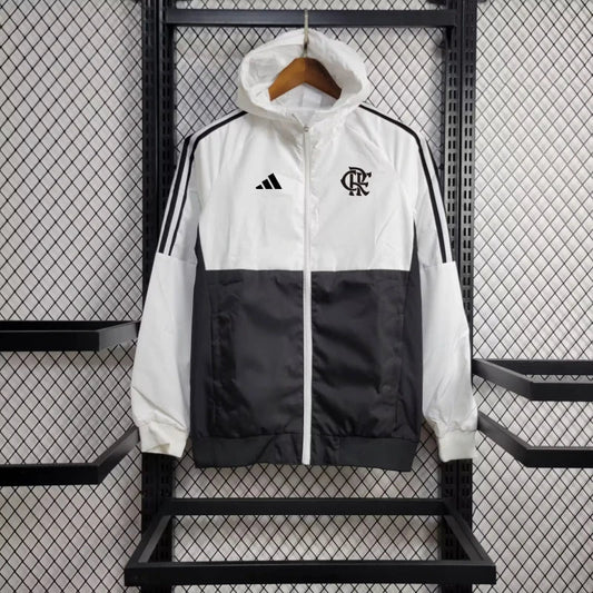 Windbreaker Flamengo 24/25 - White and Black