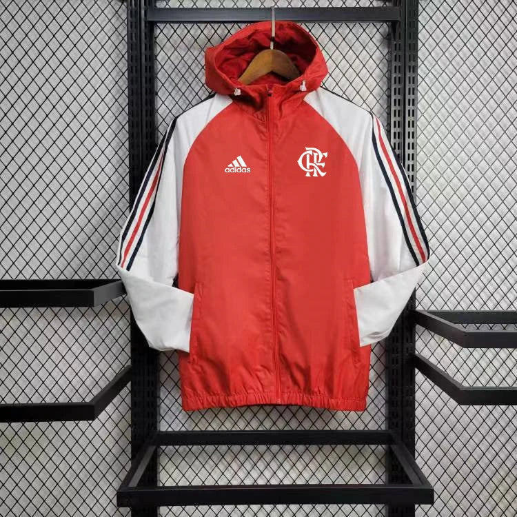 Windbreaker Flamengo 24/25 - White and Red