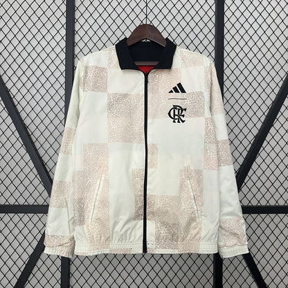 Windbreaker Flamengo - Black and Red