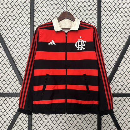 Windbreaker Flamengo - Black and Red