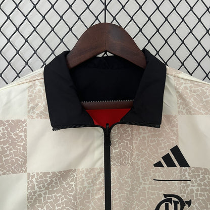 Windbreaker Flamengo - Black and Red
