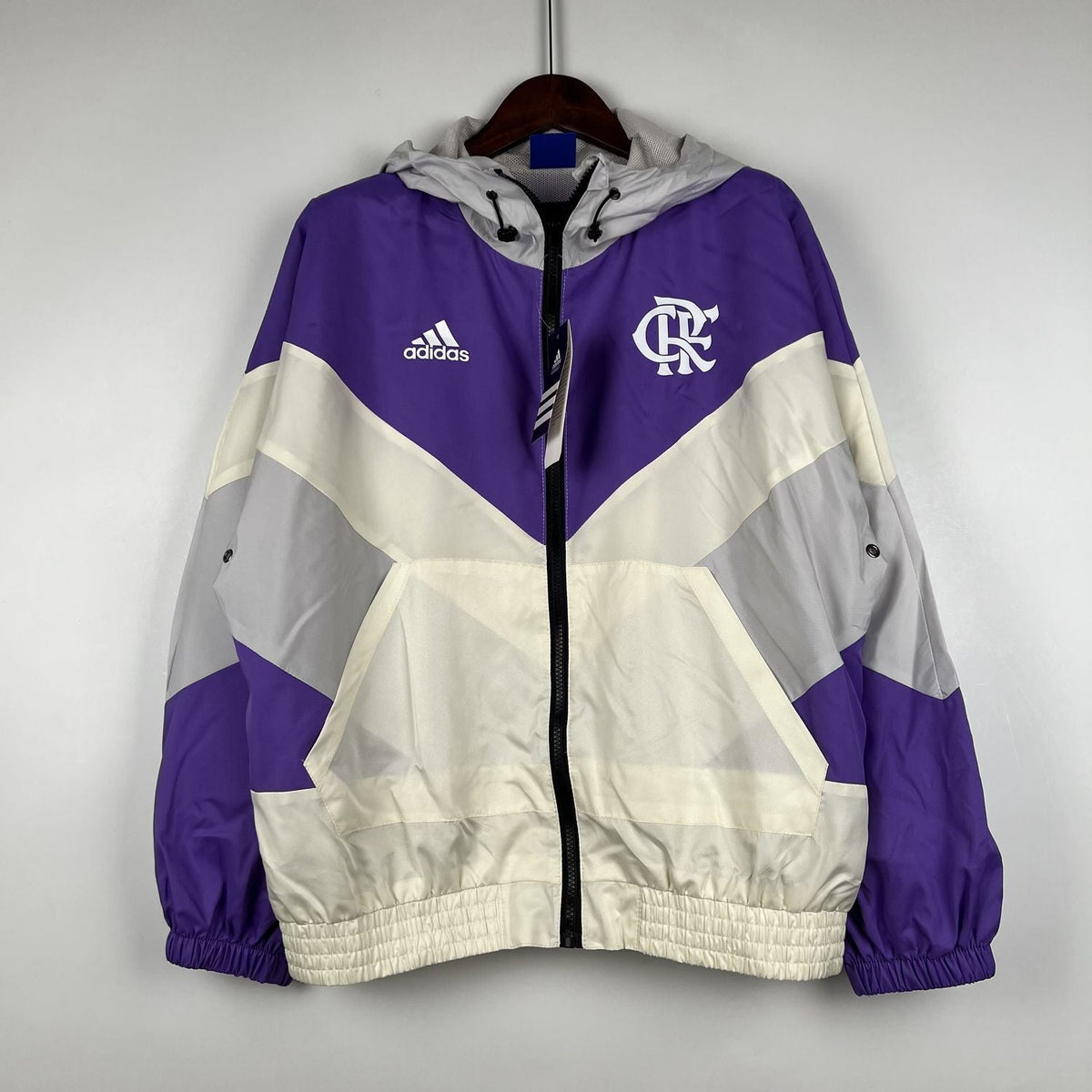 Windbreaker Flamengo - Purple and White