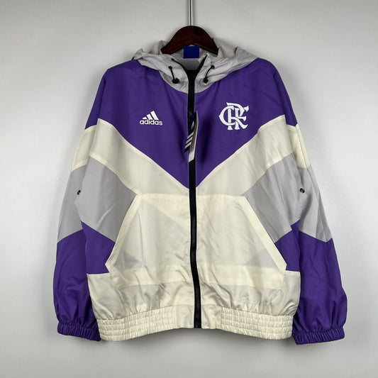 Windbreaker Flamengo - Purple and White
