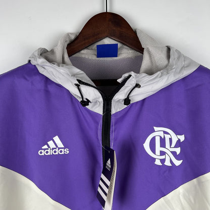 Windbreaker Flamengo - Purple and White