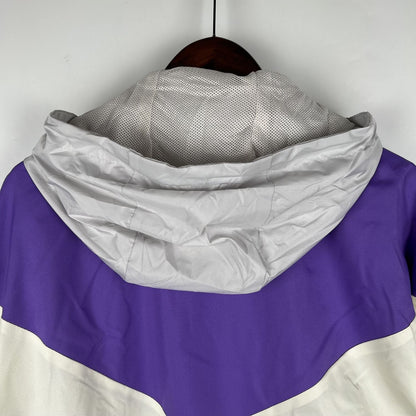 Windbreaker Flamengo - Purple and White