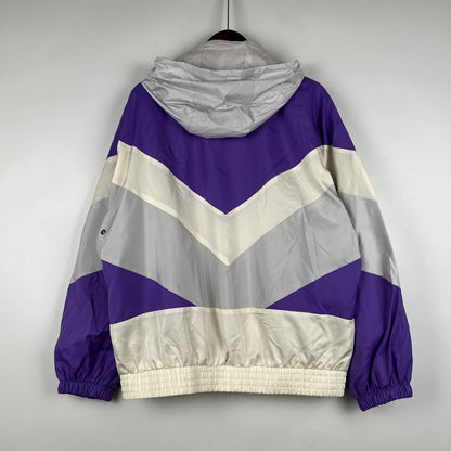 Windbreaker Flamengo - Purple and White