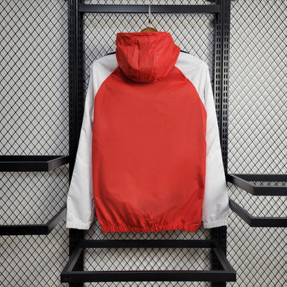 Windbreaker Internacional 24/25 - White and Red