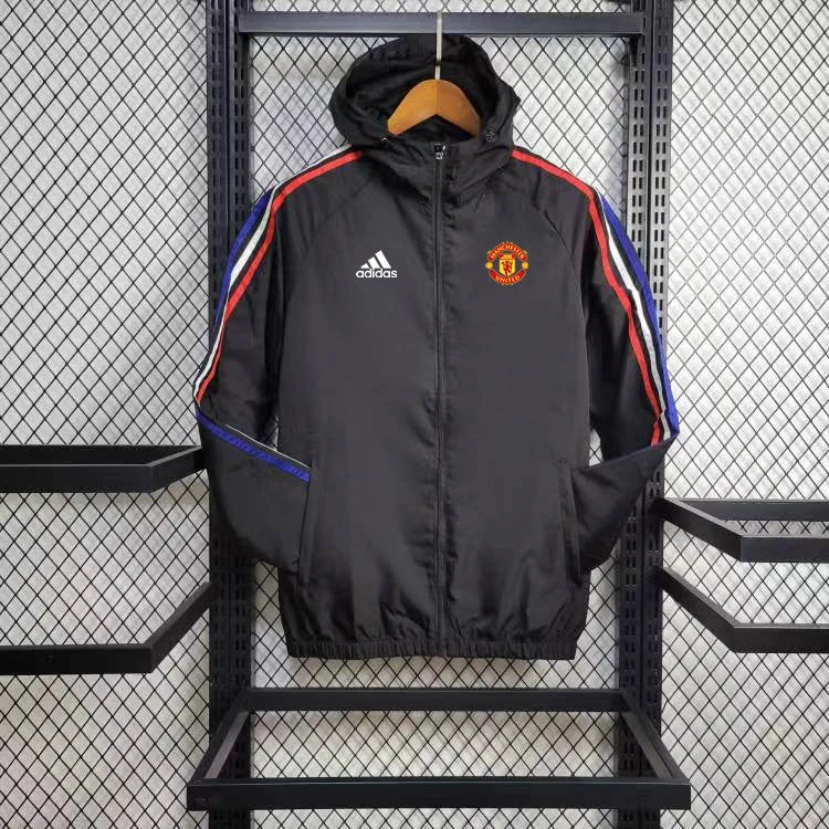 Windbreaker Manchester United 24/25 - Black and Red