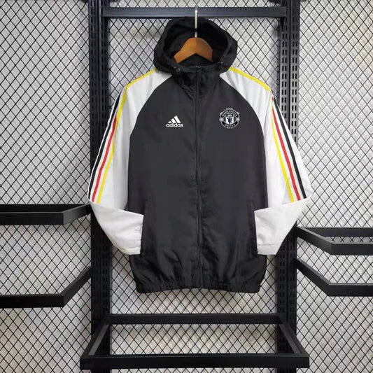 Windbreaker Manchester United 24/25 - Black and White