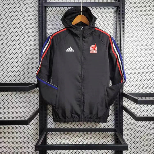Windbreaker Mexico 24/25 - Black and Red